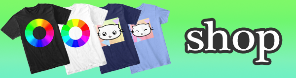 Shop button with t-shirts