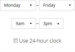 Customizing the timetable